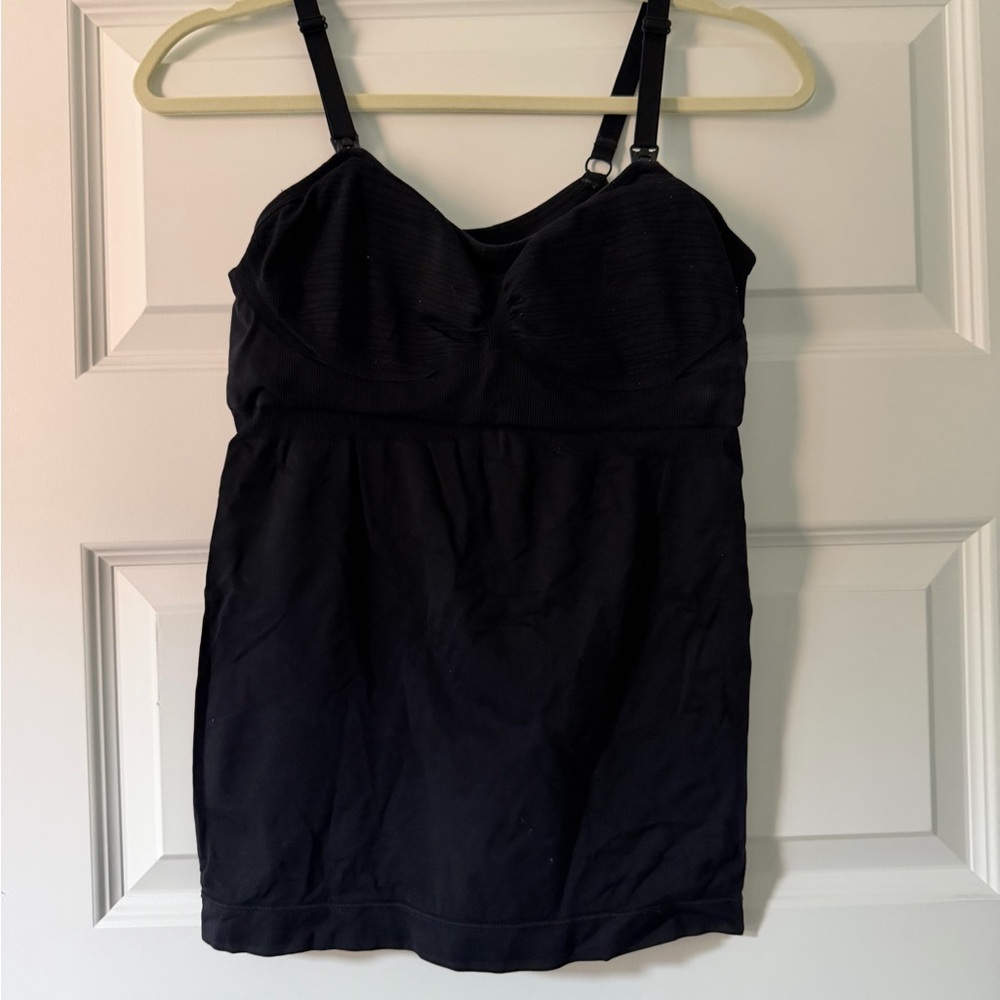 Kindred Bravely Pumping & Nursing Tank, Black, M